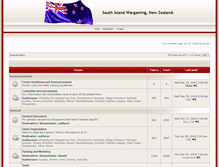 Tablet Screenshot of forum.nzwargamer.net